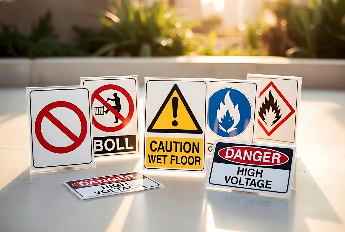 Safety Warning Sign Pack
